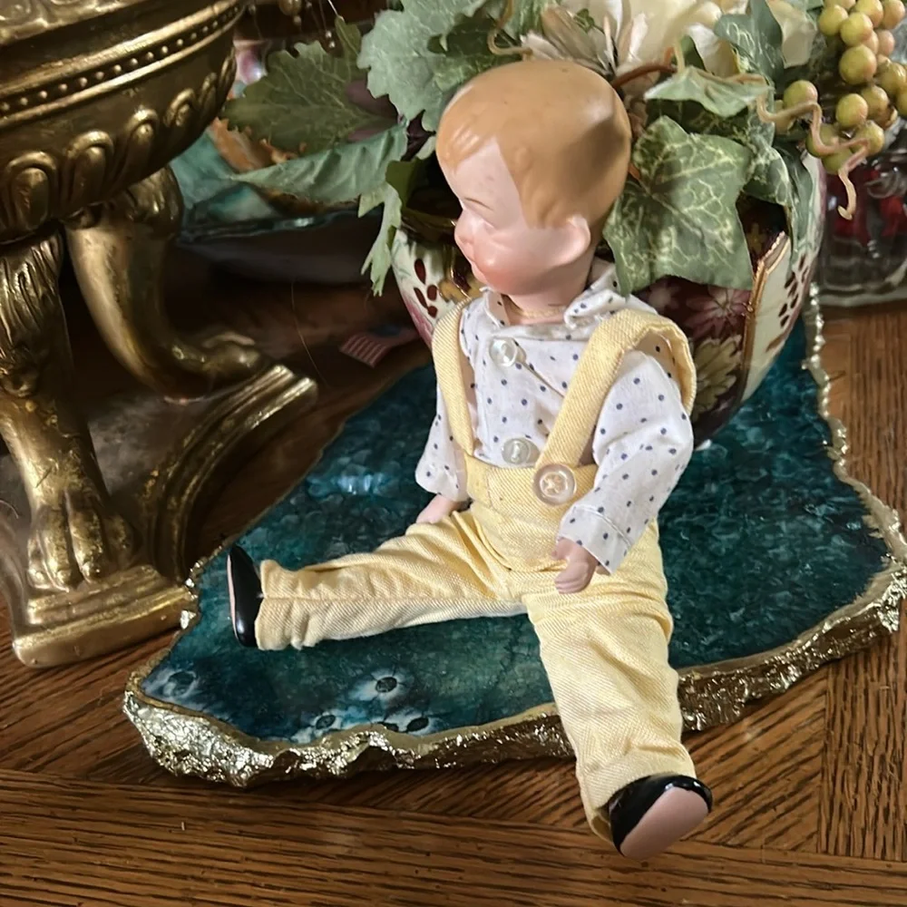 Vintage Porcelain Boy Jack Doll by artist JEANNIE DI MAURO